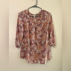 Banana republic Floral Top